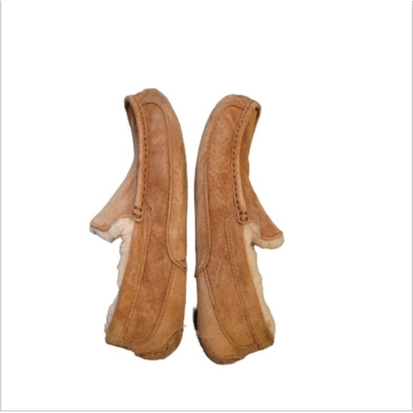 AUTHENTIC UGG SHEEPSKIN SUEDE SLIPPERS 11-WORN ONCE!! - Picture 8 of 8
